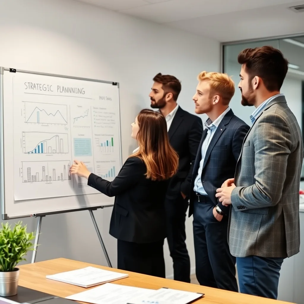 Business strategic planning revenue review